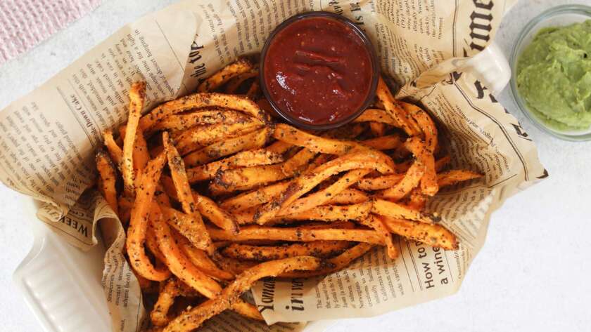 Patatas de boniato sanas